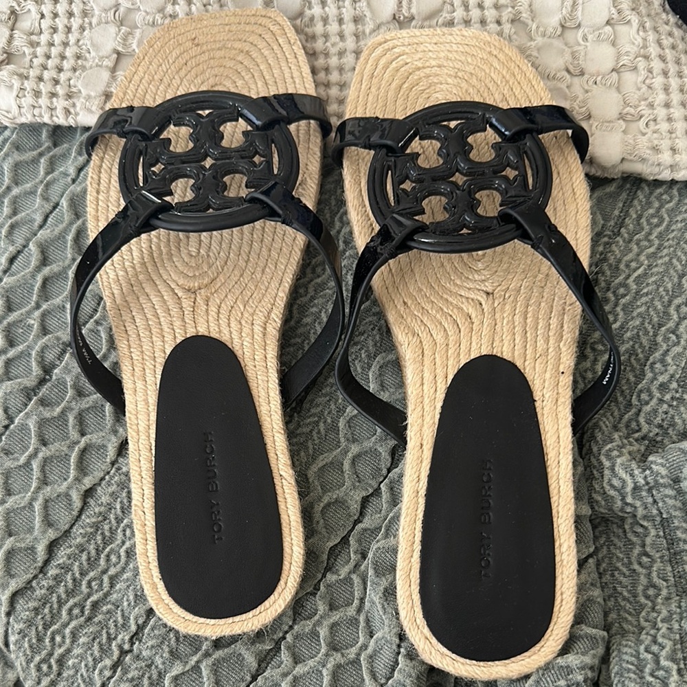 Tory Burch Black Sandals for Women